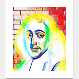 Baruch Spinoza Colourful Portrait | Baruch Spinoza Artwork 10 Posters and Art